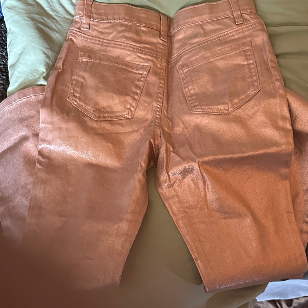 Shimmering Pink kids Jeans - Picture 2 of 2